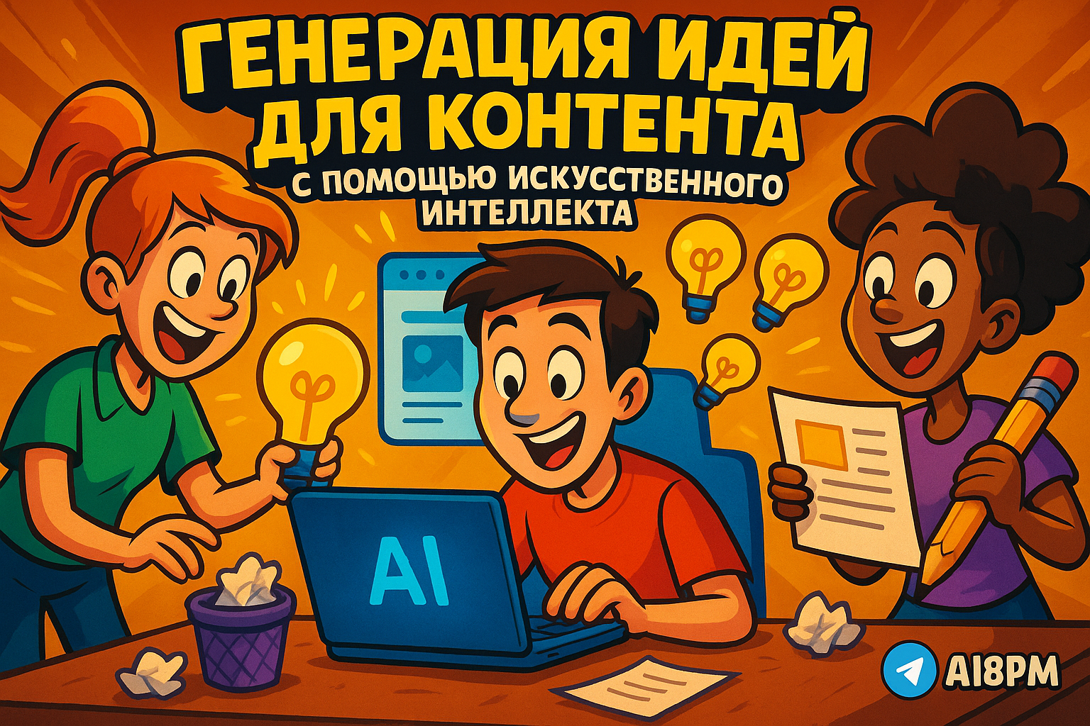 Хотите узнать, как AI изменяет генерацию идей и вдохновляет креативность? Откройте новые горизонты контентного творчества с помощью технологий!
