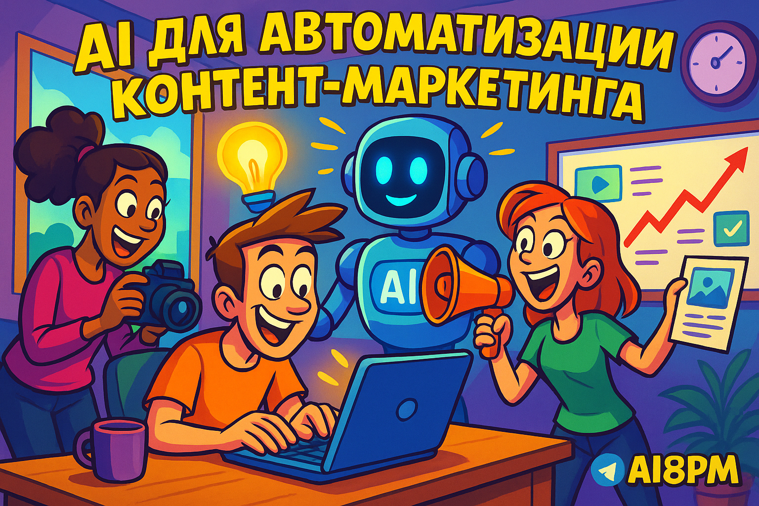 Как AI меняет контент-маркетинг? Узнайте о автоматизации и оптимизации публикаций с помощью нейросетей для эффективной стратегии!