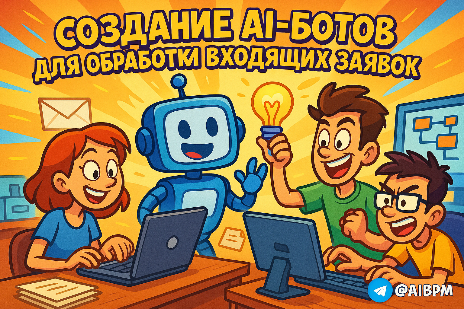Хотите повысить эффективность обработки заявок? Узнайте, как AI-боты и нейросети могут автоматизировать ваш бизнес!