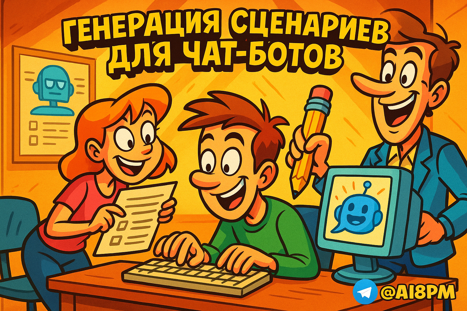 Как создать идеальный сценарий для чат-бота? Узнайте, как генерация сценариев AI и нейросети могут оптимизировать взаимодействие с пользователями!