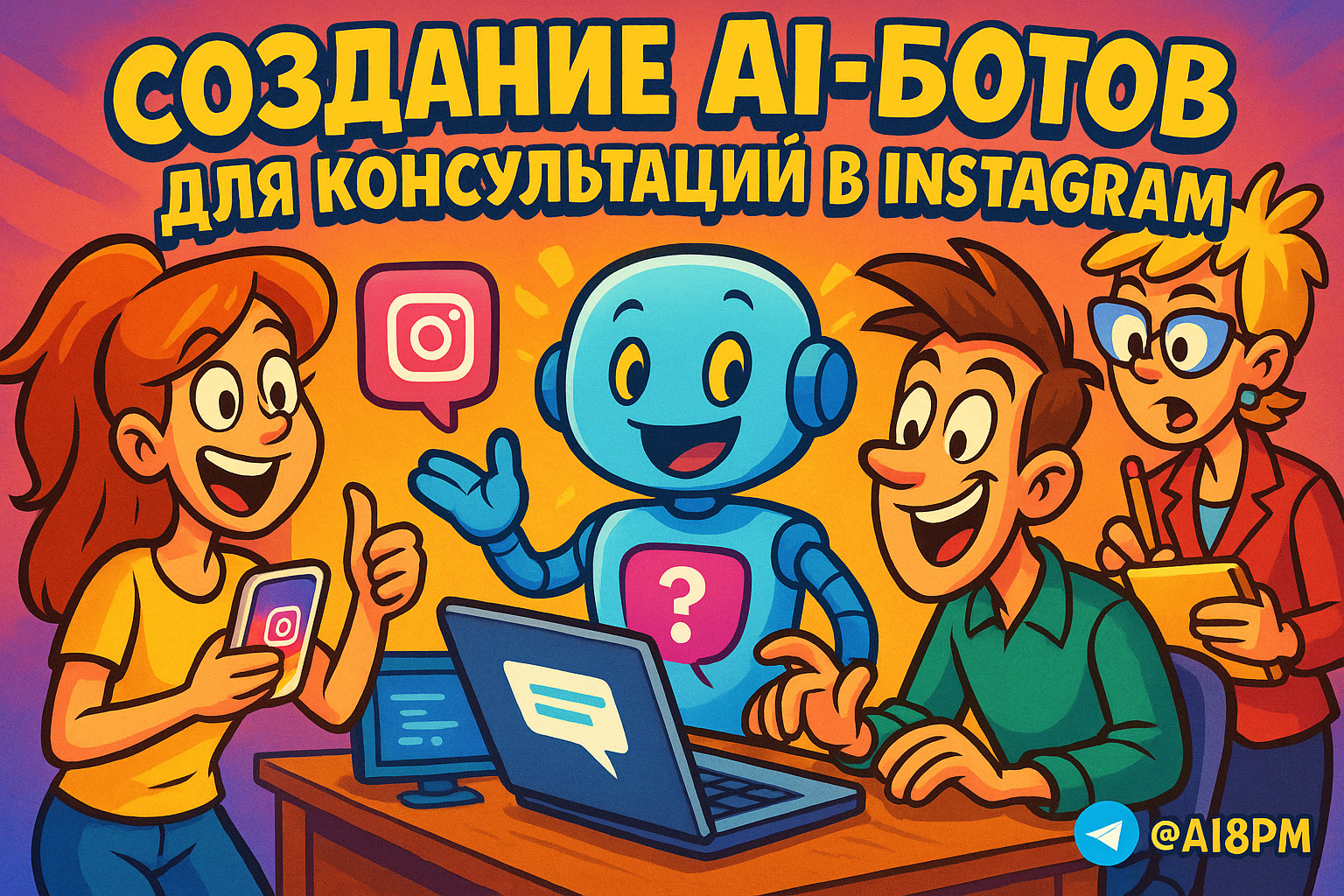 Ищете способы улучшить общение с клиентами в Instagram? Узнайте, как чат-боты и нейросети могут автоматизировать ваши консультации и повысить поддержку подписчиков!